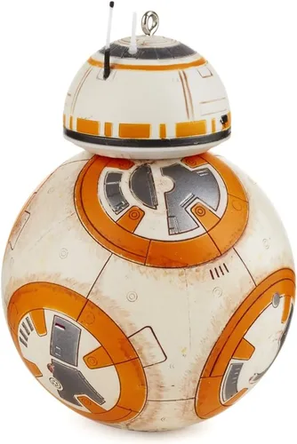 Vista 2 de Hallmark Recuerdo Star Wars The Force Awakens Christmas BB-8" Adorno navideño