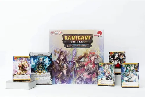 Vista 2 de Japanime Games Batallas Kamigami: Batalla de los Nueve Reinos Elige a tu Dios/Diosa favorita y lucha por tu panteón favorito Juego de cartas