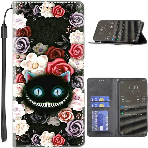 Vista 178 de jioeuinly ATT Motivate 2 - Funda compatible con ATT Motivate 2, funda con soporte abatible y cierre magnético DJS