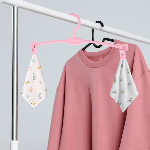 Vista 4 de 15 piezas de clips de plástico ropa interior pantalones Simplicity Shop ropa de secado pantalones abrigo con práctico sujetador perchero vestidos