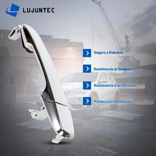 Vista 4 de LUJUNTEC Manija de puerta delantera derecha exterior para Ford para Edge