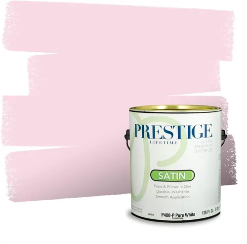 Vista 632 de Prestige Paints Pintura exterior e imprimación en uno, 1 galón, plano, coincidencia comparable de Valspar* Amber Rose*