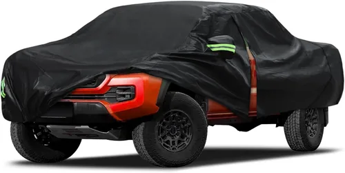 Vista 52 de Migaven Car Cover Custom Fit for Jeep Wrangler 2 Door 1987-2026 JK JL CJ YJ TJ, Waterproof Rain Sun Protection with Door Zipper & Inner Cotton