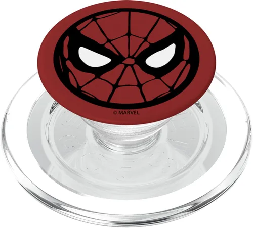 Vista 9 de Marvel Spider-Man - Máscara circular para niños, PopSockets Adhesivo PopGrip
