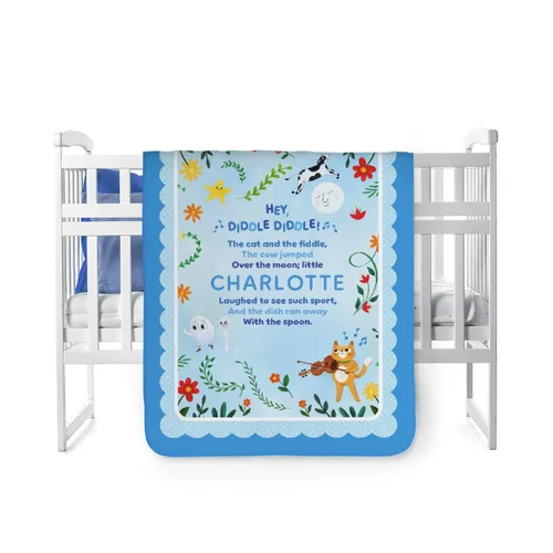 Vista 15 de I See Me! Manta Sherpa personalizada – Poliéster/Sherpa – 50 x 60 pulgadas – Rojo – Impresión de letras – Apellido de la abuela y hasta 20 nombres
