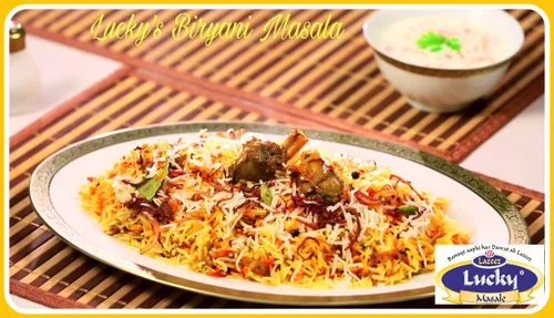 Vista 4 de Lucky Masale Combo Biryani Masala de 5 unidades, 1.76 onzas.