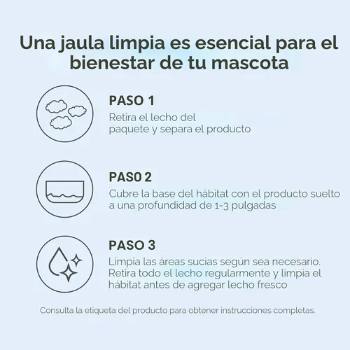 Vista 6 de Ropa de cama limpia y tierna para animal pequeño Kaytee, Blanco
