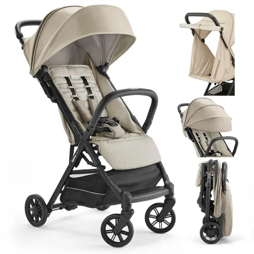 Vista 14 de Inglesina Quid 2 - Cochecito de viaje ligero ultra compacto, para bebés y niños pequeños, asiento reclinable, plegable, toldo plegable, 3 meses - 50