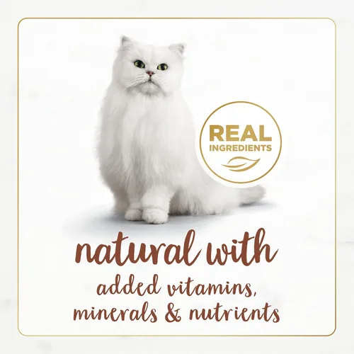 Vista 4 de Purina Fancy Feast Gourmet Naturals - Paquete surtido de alimentos húmedos para gatos, colección de aves de corral y carne de res