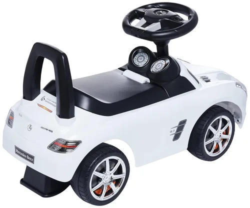 Vista 2 de Mejores coches de paseo Mercedes Benz, coche para empujar, blanco