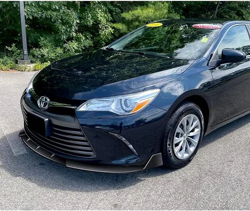 Vista 5 de EPARTS - Juego de 3 piezas de estilo para parachoques delantero, deflector de labios, protector para el cuerpo, compatible con Toyota Camry Pintado