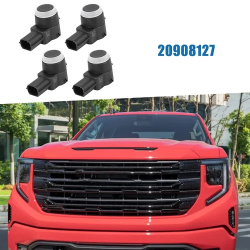 Vista 2 de Sensor PDC de respaldo para parachoques de coche 20908127 Sensor de asistencia de estacionamiento para GMC Sierra 1500 2009-2013 plástico metal