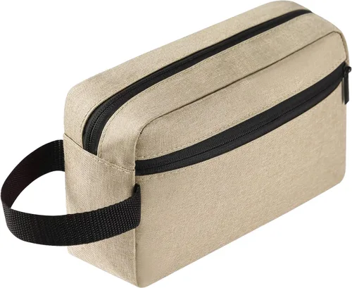 Vista 21 de Icramsy Neceser de viaje para mujeres y hombres, bolsa de cosméticos colgante, accesorios de viaje para mujeres y hombres, Negro, Moderno
