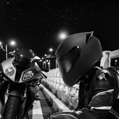 Vista 3 de Casco de motocicleta con Bluetooth, casco con Bluetooth integrado, casco integral plegable con Bluetooth, aprobado por DOT/ECE, con múltiples