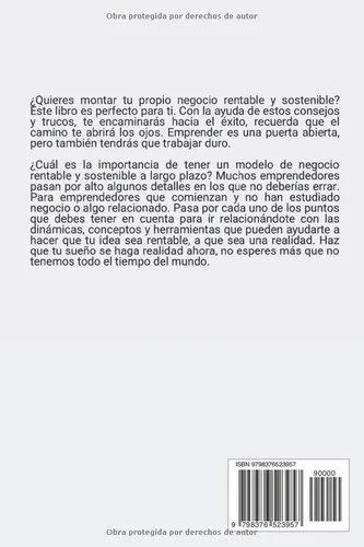 Vista 2 de Cómo crear un modelo de negocio rentable El camino hacia el éxito. (Spanish Edition)