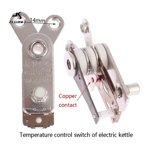 Vista 2 de Interruptor de límite de temperatura para piezas de olla a presión eléctrica 10A 250V Interruptor de presión Termostato Controlador de temperatura