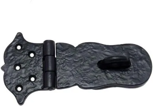 Vista 15 de Adonai Hardware Paran - Cerrojo de seguridad de hierro fundido antiguo resistente (4 pulgadas x 2 unidades, latón antiguo) para cofre del tesoro