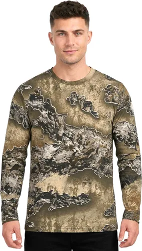 Vista 7 de Realtree Camo Crewneck Tees Mezcla de algodón Realtree Edge