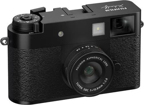Vista 2 de FUJIFILM Cámara compacta X Half Premium, color negro