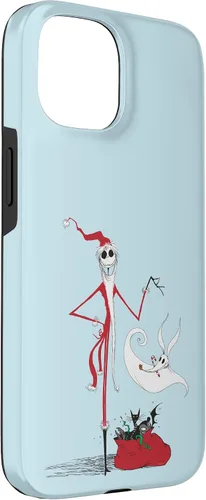 Vista 12 de Disney Nightmare Before Christmas Holiday Jack & Zero - Carcasa para iPhone 17