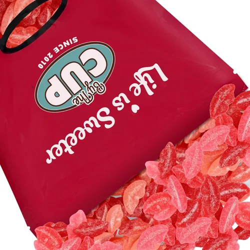 Vista 11 de Gimbal labios de gominola amargos (1 lb – 68 piezas)