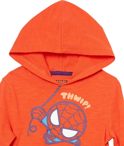 Vista 2 de Tienda Essentials Camisetas de manga larga con capucha ligeras para niños (previamente manchadas de cebra)