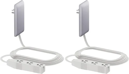 Vista 14 de LIDER LWE3-315-BK - Extensor de toma de corriente de cara plana con 3 receptáculos, enchufe de pared ultrafino, regleta de alimentación con cable