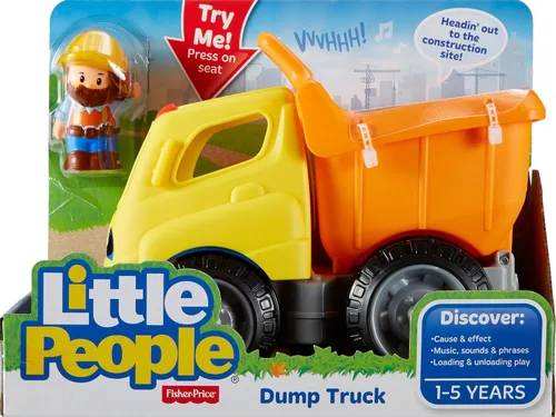 Vista 5 de Fisher-Price Camión de residuos de Little People