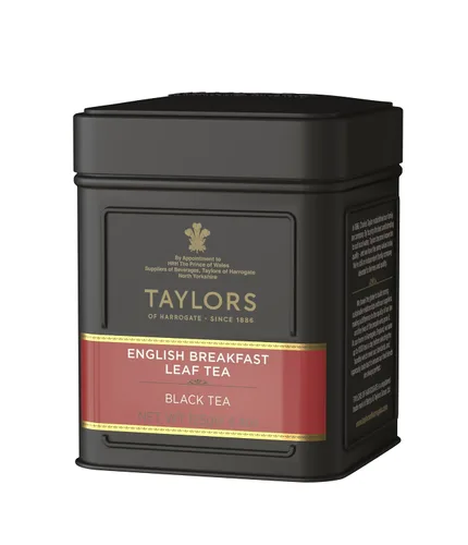 Vista 11 de Taylors of Harrogate Pétalo de rosa de China, té negro, hoja suelta, lata de 4.41 onzas, fragante, delicado y floral, con cafeína, té de hoja entera