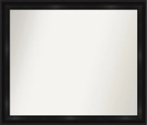 Vista 343 de Amanti Art Espejo personalizado, gran espejo de baño estrecho, espejo de pared o espejo de tocador de baño sobre el fregadero (24 x 24 pulgadas)