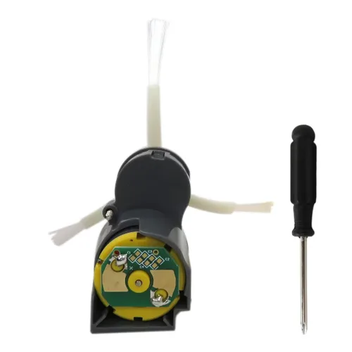 Vista 5 de Módulo de motor de cepillo lateral (módulo de motor de repuesto + cepillo lateral + destornillador) repuesto para iRobot Roomba 694 614 692 690 670