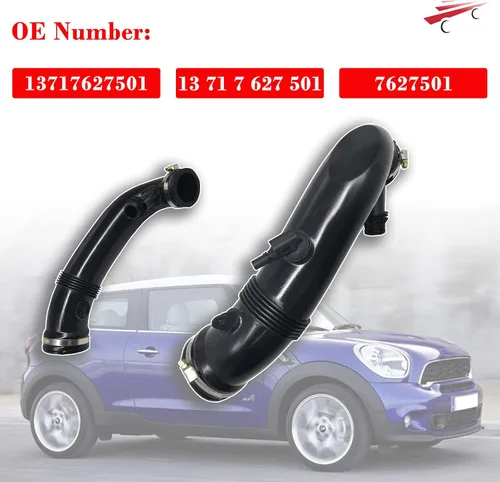Vista 2 de OKAY MOTOR 13717627501 Tubo de admisión de manguera de entrada de conducto de aire para 2009-2016 MINI Cooper Countryman Paceman S Clubman Roadster