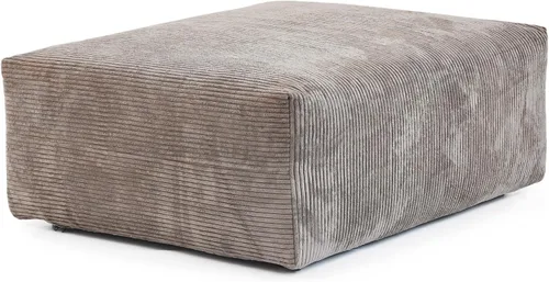 Vista 19 de Sofá seccional modular en forma de nube, sofá en L con otomano, sofá cama de 260 cm de tamaño grande, sofás cama de corduroy para sala de estar