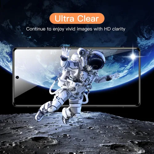 Vista 5 de JETech Protector de pantalla para Google Pixel 6a de 6.1 pulgadas, compatible con huellas dactilares, película de vidrio templado, transparente HD