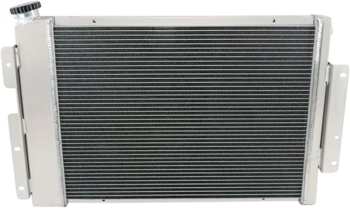 Vista 6 de Radiador compatible con 1967-1969 Chevy Camaro Base/RS/SS y 1967-1969 Pontiac Firebird L6 V8 Gas, radiador de aluminio completo de 3 filas +