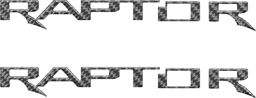Vista 5 de Insertos de emblema para capó - Compatible con Ford F-150/Bronco Raptor 2021-2026