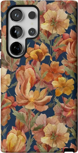 Vista 169 de Casely Funda para Galaxy S9 Postura de cadáver Yoga de esqueleto Diseño protector delgado esencial de doble capa