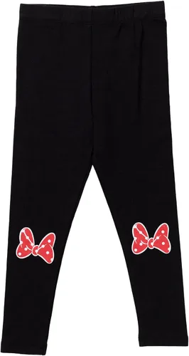 Vista 3 de Disney Minnie Mouse - Conjunto de camiseta y leggings acolchados con cremallera y chaleco de 3 piezas para bebés y niños grandes