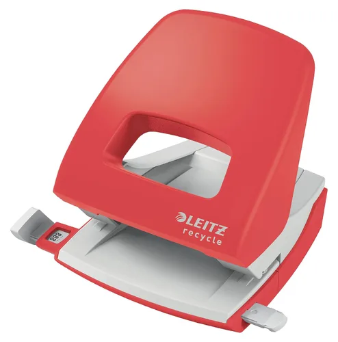 Vista 12 de Leitz NeXXt 50100055 - Perforadora de 10 hojas A4, 100% reciclable, acero y plástico reciclado, compensado con CO2, ecológico, rango de reciclaje