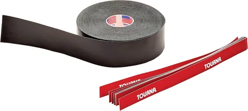 Vista 6 de Tourna Mega Tac Extra Tacky Overgrip - Paquete de 10 Negro