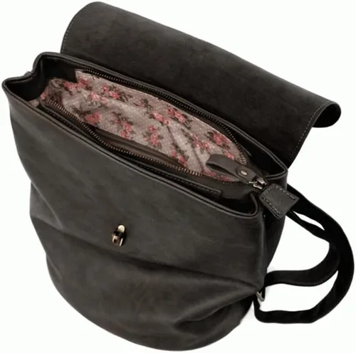 Vista 4 de joy susan Mochila Colette casual para mujer, Negro