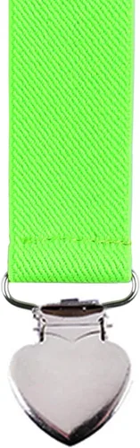 Vista 3 de Conjunto de tirantes y pajarita ajustable con clips de corazón para hombre y niño