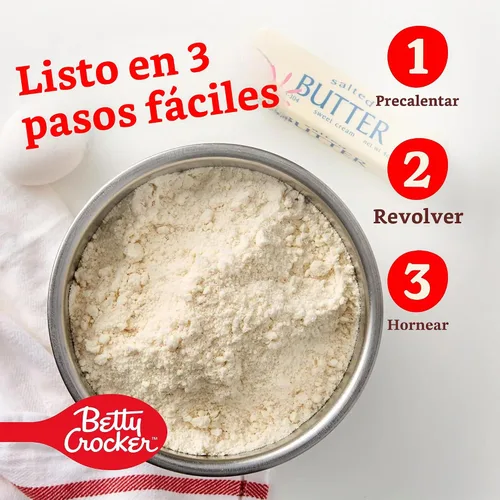 Vista 7 de Betty Crocker Galletas de azúcar, mezcla para hornear galletas, 17.5 oz