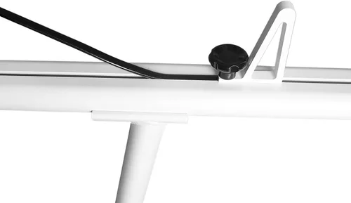 Vista 5 de AA-Racks - Juego de 6 topes de escalera de techo de furgoneta de aluminio para camioneta, color blanco