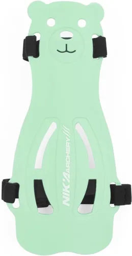 Vista 12 de Protector de brazo de tiro con arco ajustable 2 correas para jóvenes tiro práctica de caza