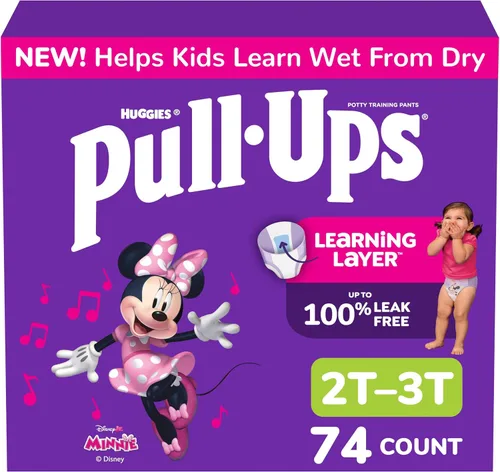 Vista 29 de Pull-Ups Pantalones de entrenamiento para ir al baño para niñas, Talla 2T-3T Ropa interior de entrenamiento (16-34 libras), 23