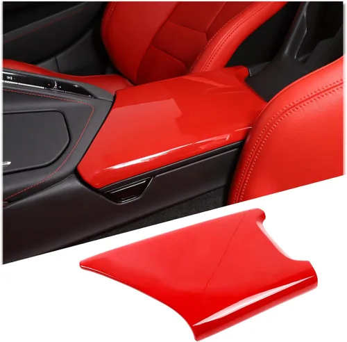 Vista 7 de Funda de panel para caja de reposabrazos compatible con Chevrolet Corvette C8 2020-2025, bandeja de almacenamiento con protección para reposabrazos