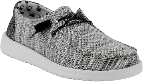 Vista 15 de Hey Dude Wendy - Zapatos de mujer, mocasines sin cordones para mujer, cómodos y ligeros
