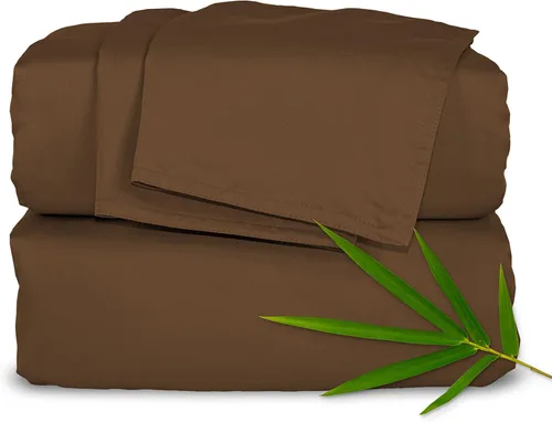 Vista 12 de Pure Bamboo Sábanas Twin, Juego de Sábanas de Cama de Viscosa 100% Orgánica Genuina Derivada de Bambú, Lujosamente Suaves y Refrescantes, Doble