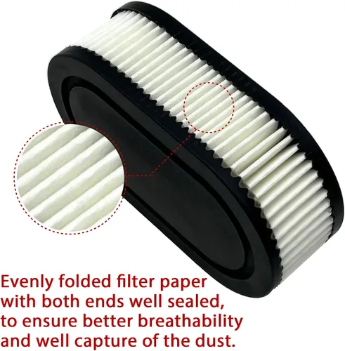 Vista 3 de 593260 Filtro de aire para 4247 5432 5432k 09P00 09P702 550E 500EX 550EX 625 575EX Series Motor compatible con el motor Craftsman Husqvarna Toro